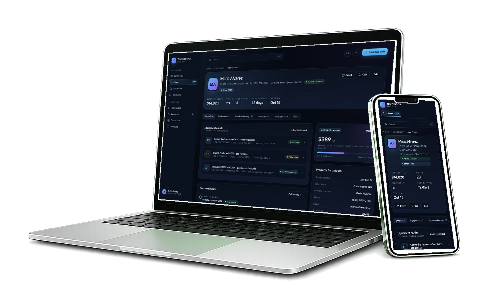 Property Manager Portal preview